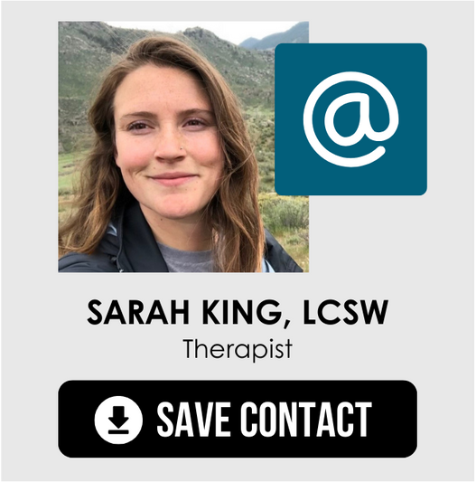 Sarah King West Jordan Therapist